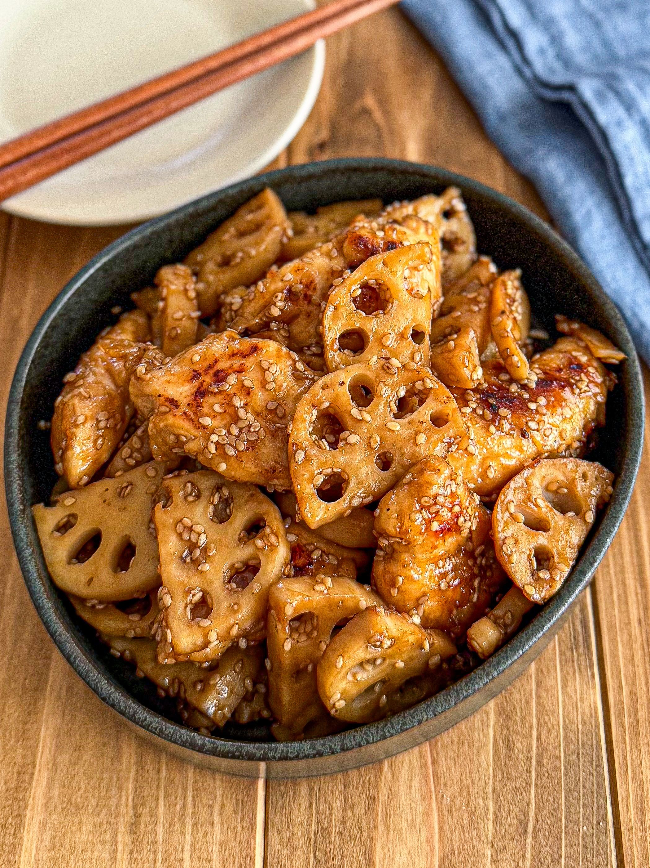 蓮根とささみが旨い《ごまたっぷり♡照り焼き》 | レシピサイトNadia