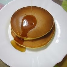 ふっくらアーモンドパンケーキ♪