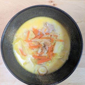 ゆいの作ってみた!投稿(【たっぷり野菜のちゃんぽん風スープ】カット野菜ですぐできる！)