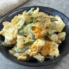 【和風マヨちくきゅうサラダ】こどもも大人もハマる味♪
