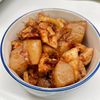 ありょーしゅの作ってみた!投稿(こんにゃくとちくわの甘辛おかかまぶし)