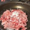 ご飯が止まらん「豚バラとかぼちゃの甘辛炒め」の工程2