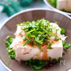 レンジで♪【ポン酢生姜の湯豆腐】