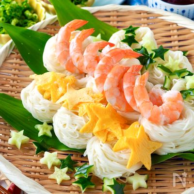 【七夕のご馳走そうめん】そうめんの基本のゆで方