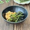 わらびと油揚げの煮物