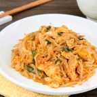 ご飯進む♪もやしとキムチのふわたま味噌炒め《満腹節約おかず》