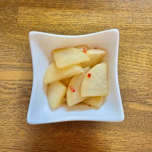 ごんべすの作ってみた!投稿(大根のパリパリ漬け【#作り置き #ポリ袋 #やみつき】)