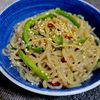 ヴェルの作ってみた!投稿(和食のヘルシー惣菜😘糸こんにゃくとピーマンのきんぴら😋)