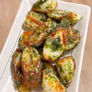 chanmiの作ってみた!投稿(お弁当に便利☆揚げない竹輪の磯辺揚げ…揚げない！)