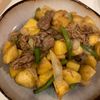 ぐ〜たら子の作ってみた!投稿(新じゃがで作るカレー肉じゃが)