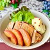 塩麹漬け豚肉のソテー・焼きりんごとマッシュポテト添えの工程6