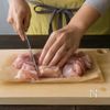 重ね煮 具沢山！わかめスープの工程1