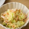 子どもがおかわりする「カレーコールスローサラダ」