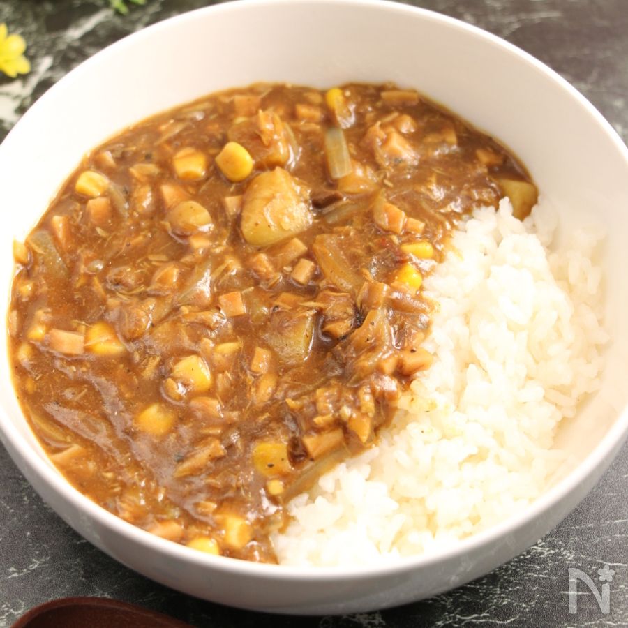 サバカレーのレシピ