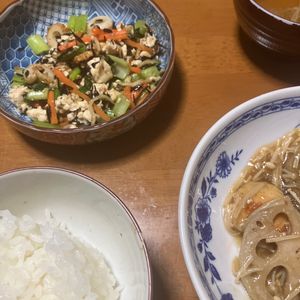 1080084の作ってみた!投稿(栄養ばくだん！ミネラルたっぷり炒り豆腐)
