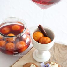 金柑の赤ワイン煮