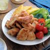 簡単節約☆鶏むね肉の揚げないコンソメ唐揚げ。