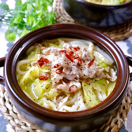 豚バラとキャベツの旨塩だれうどん スープにも By Rinaty りなてぃ レシピサイト Nadia ナディア プロの料理家のおいしいレシピ