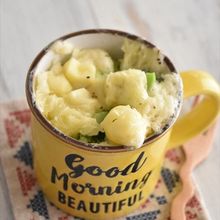 レンジで簡単！チーズたっぷり♪マグカップおかずマフィン