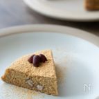 【あれこれ不使用】しっとりふんわり 小豆きな粉ケーキ