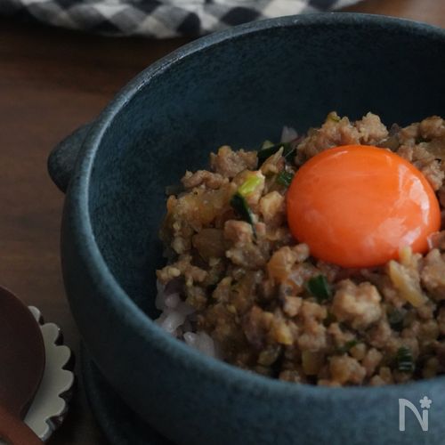 【７歳にニラを食べさせて】ニラとひき肉の甘辛そぼろ炒め