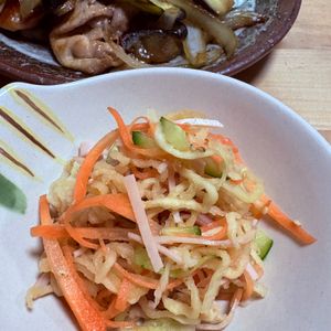 のんちの作ってみた!投稿(塩もみ不要『切り干し大根のごま中華和え』和えてすぐ完成！)