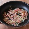 【ワンパンだしカルボ】白だしで和風な味わい♪簡単に作れる！の工程2