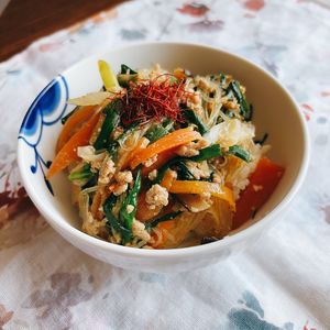よしりんの作ってみた!投稿(【基本の麻婆春雨】ご飯に合う絶品町中華/しかも簡単で安い！)