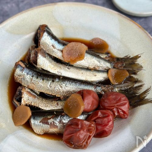 【いわしの梅煮】ふっくらやわらか♪さっぱりこく旨