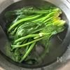 冬野菜でほっこり【ほうれん草とベーコンのスープ】の下準備