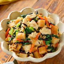 【お総菜屋さんの五目炒り豆腐】冷めても美味しい/和食献立に