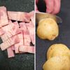 【新じゃがベーコンピラフ】炊飯器で絶品♪ほくほくコク旨ピラフの工程1