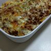 marine55の作ってみた!投稿(レンジで簡単！豚ひき肉と餃子の皮でラザニア風)