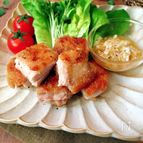 ☆ネギ塩ダレとカリカリチキン☆