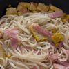 『バター醤油コーンうどん』大人も子供も大好きな味🌽の工程3