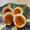 楽ラク手抜キッチン🐶🐾の作ってみた!投稿(3分ですぐ食べられる煮卵 （味玉）)