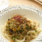 給食の味！野菜もりもり肉味噌うどん
