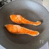 鮭とねぎの冷やし茶漬けの工程2