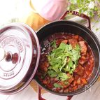 【STAUB】豚バラ肉のトマト煮込み