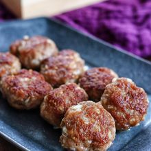 ソース不要！日持ちするおかず【しっかり味付きミニバーグ】