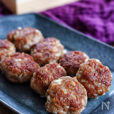ソース不要！日持ちするおかず【しっかり味付きミニバーグ】