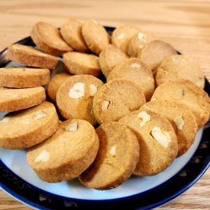 ぱんだの作ってみた!投稿(【米粉とクルミのさくほろっ♡きなこクッキー】ついつい手が出る)