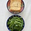 ［なすと絹厚揚げのニラそぼろ三杯酢餡］ボリューム・コスパ最強の工程1