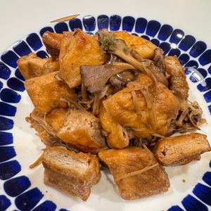 yucariの作ってみた!投稿(厚揚げと舞茸の焦がしバター醤油『柚子胡椒で差がつく一品』)