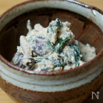 マスカルポーネ入りほうれん草の白和え