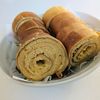 はなの作ってみた!投稿(米粉のバームクーヘン【玉子焼きフライパンで簡単】)
