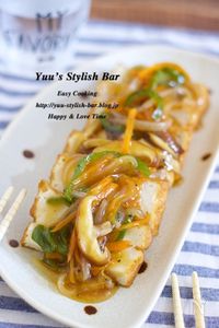 胃腸にもお財布にも優しい♡『厚揚げの和風甘酢あんかけ』