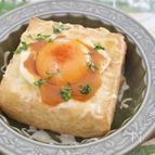 厚揚げのカレーチーズグラタン
