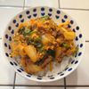 mi-koの作ってみた!投稿(うまみたっぷり!鯖缶キムチの混ぜご飯でおにぎり)