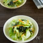 春キャベツとわかめのナムル